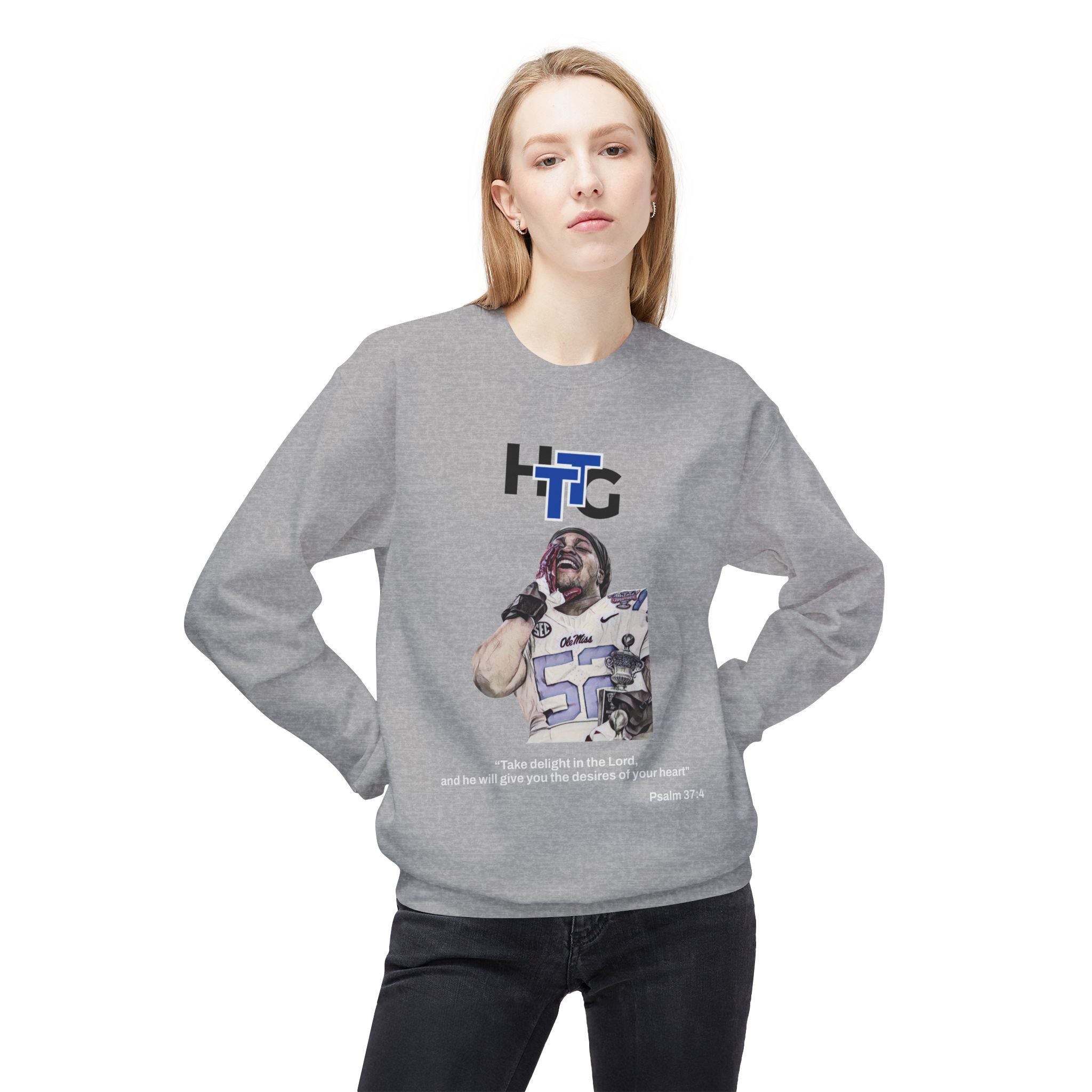 Highly Trained To Go Crewneck Sweatshirt — Sugar Bowl Edition